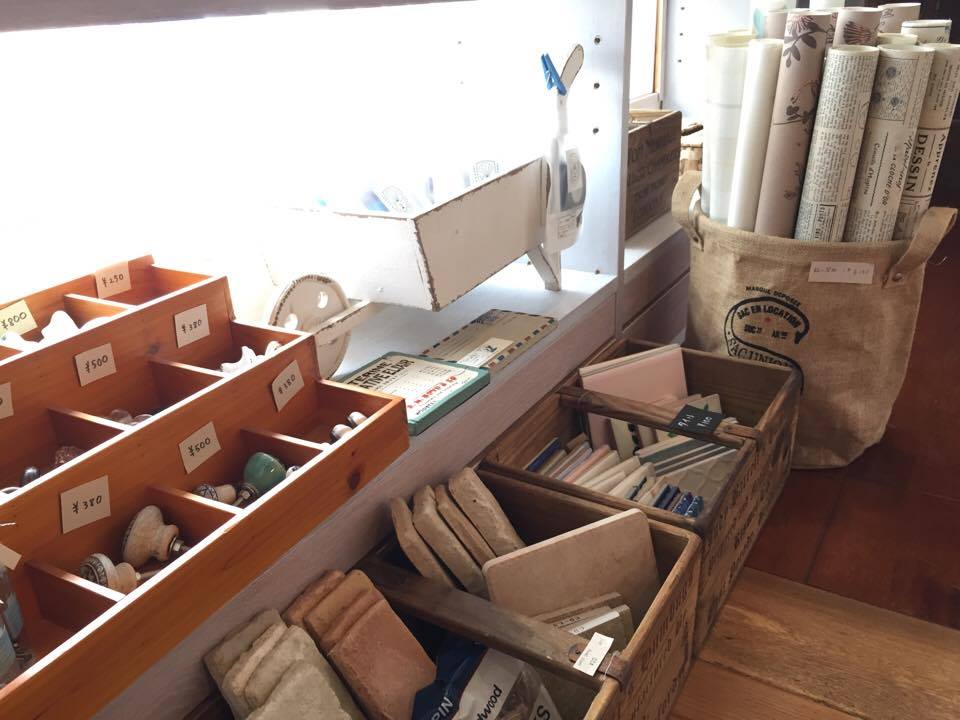 工務店併設の雑貨屋出店