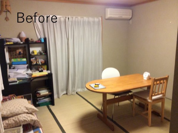 和室を洋室にビフォー写真